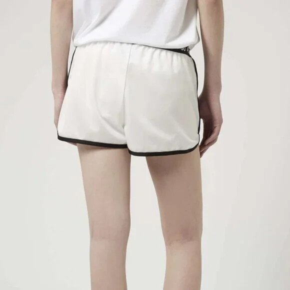 Adidas Originals X Topshop Women's Premium Leather Running Shorts Size M AB9741 - Picture 2 of 4